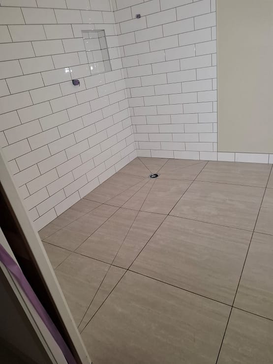 Luxury Bathroom Wall and Floor Tiling by JM Tilers